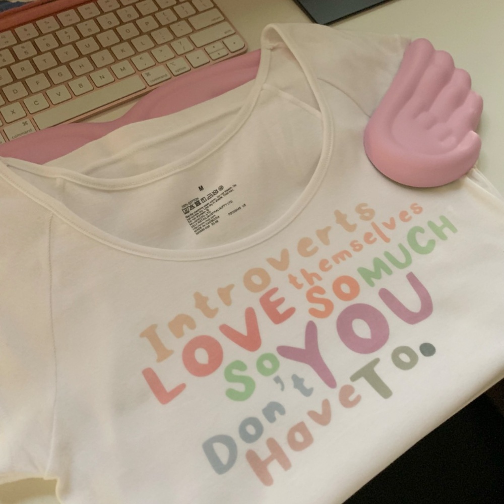 INTROVERT x FABRIC SOUNDZ TEE (M)